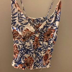 Floral crop top